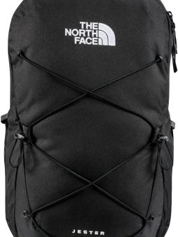 THE NORTH FACE Jester Everyday Laptop Backpack | Commuter Daypack with Water Repellent Finish, 16" Laptop Sleeve, Huge Main Compartment, TNF Black-NPF, One Size